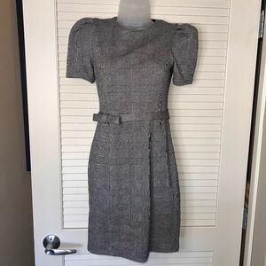 Express Plaid Belted Mini Dress | Size: XS